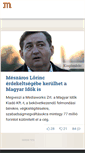 Mobile Screenshot of media.mandiner.hu