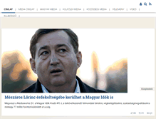 Tablet Screenshot of media.mandiner.hu